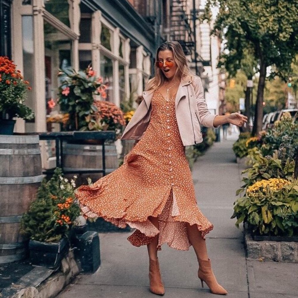 🆕HOT SELLER -  BOHO MAXI PRINTED DRESS - Picture 4 of 14